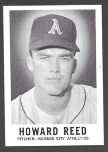 1960 Howard Reed Kansas City Athletics Leaf #84 #como nuevo + A - Imagen 1 de 2