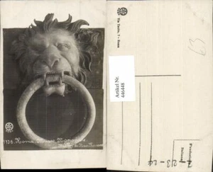 446448,Lazio Roma Rom Museo Nazionale Bronzi di Navi Romane Türklopfer Löwe - Foto 1 di 1