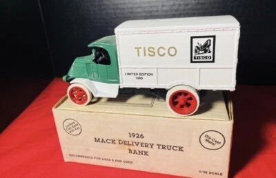 ERTL LIMITED EDITION 1917 MODEL T BANK FOR TISCO 1990- USA 1/38 SCALE - Image 1 of 4