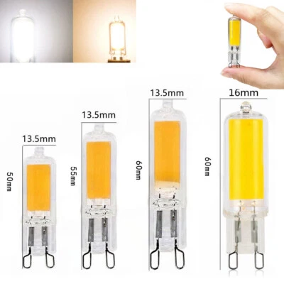 Mini G9 COB LED Light Bulbs  220V 7W-15W Glass Replaced 70W Halogen White Lamps - Image 1 of 4
