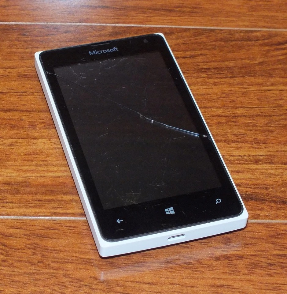 Microsoft Lumia 435 - 8GB - White (T-Mobile) GSM Smartphone ONLY **READ**  - Image 1 of 4