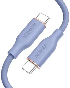 Anker Powerline III Flow 100W USB C Charging Cable Color Silicone for Galaxy MAC - Picture 1 of 19