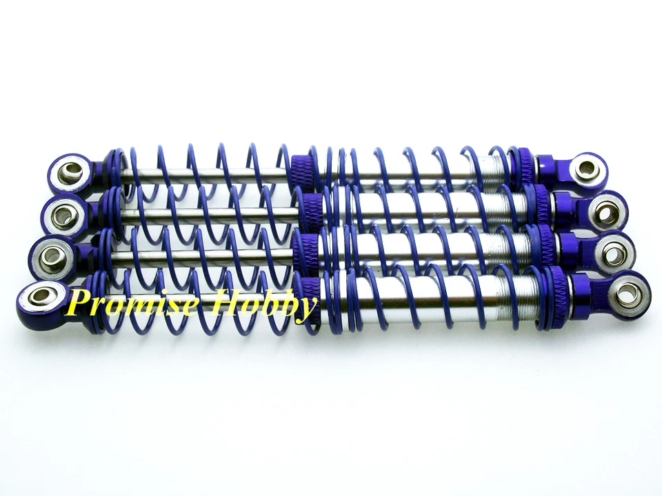 4PCS 102mm Aluminum Shock Absorber for 1/10 D90 SCX10 RC Crawler Car Buggy Truck - Image 1 of 1