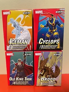 Heroclix 2024 Convention Exclusive Lot: Iceman, Cyclops, Old King Thor, Brood - Picture 1 of 1