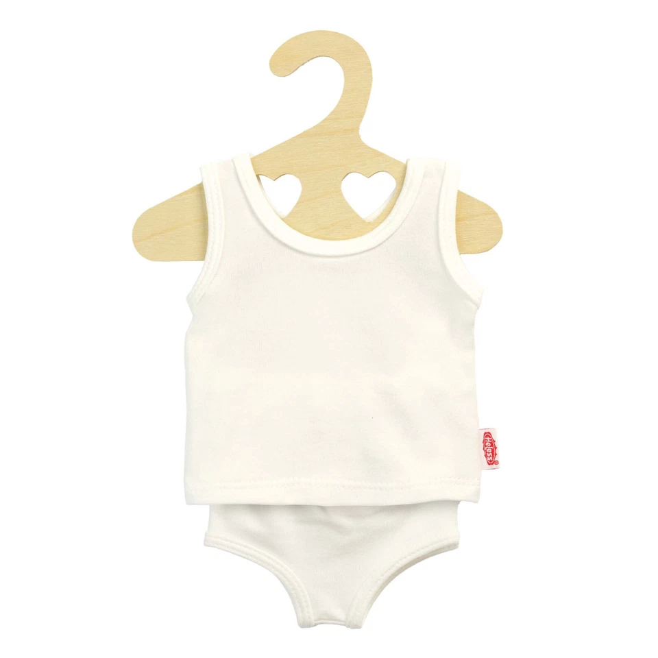 Heless Puppenkleidung Unterwäsche weiß in 3 Größen