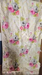 #6 Vintage Designers Guild Capucheen Pure Silk Fabric. 6.35m - Picture 1 of 13