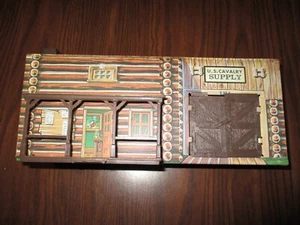 U.S. Cavalry Supply Tin Lithographed Building for Forts & Train Layouts - Picture 1 of 7