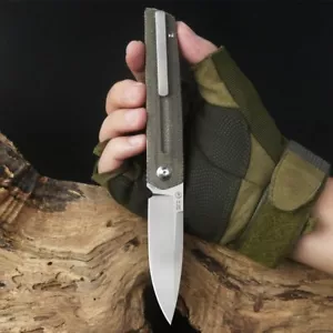 ATZ1849PODG ArtisanCutlery Sirius Green Micarta S35VN Satin Blade IKBS Linerlock - Bild 1 von 7