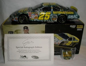 CASEY MEARS 2007 #25 GUARDIA NACIONAL COCA COLA 600 VICTORIA 1/24 FIRMADO CON CERTIFICADO DE AUTENTICIDAD RARO - Imagen 1 de 1