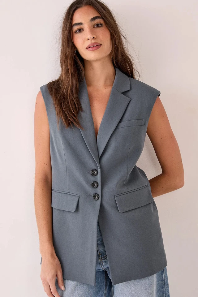 Nastygal Grey Blazer Womens Smart Jackets & Coats