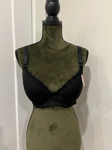 Angelina 34DD Black Underwire Full Coverage Bras 2-Pack Style B884DD - Picture 1 of 6