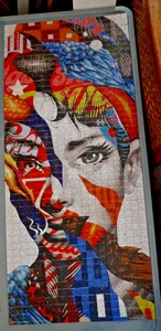 Fred 1000 Teile Puzzle Tristan Eaton Audrey of Mulberry - fehlende Teile - Bild 1 von 9