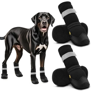 Hundeschuhe, Hundestiefel & Pfotenschutz für Winter Schneetage, Regenwetter, O... - Bild 1 von 6