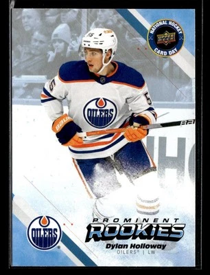 2023 Upper Deck National Hockey Card Day Dylan Holloway #NHCD-10 - Image 1 of 2