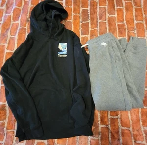 Abercrombie Boys Set Hoodie 13 14 Sweatpant Joggers 11 12 - Picture 1 of 2