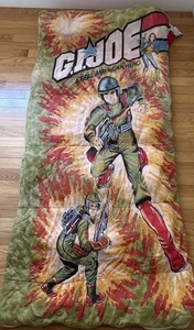 SACO DE DORMIR GI JOE 1982 VINTAGE DE HASBRO G.I. MANTA JOE PARA NIÑO ARAH GRUNT - Imagen 1 de 13