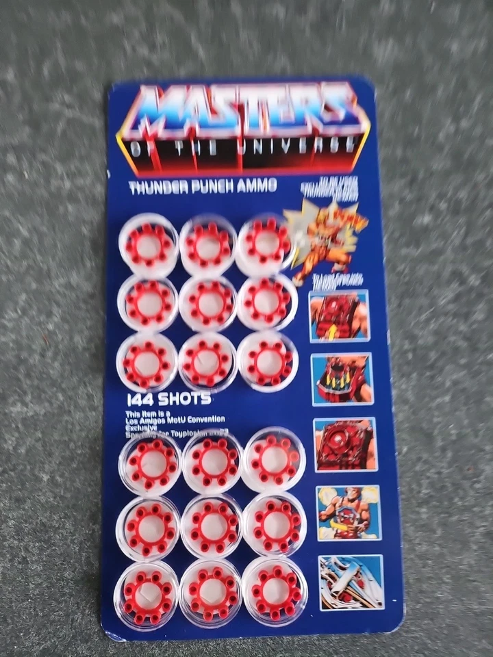 Masters Of The Universe Thunder Punch Ammo Repro - Bild 1 von 1