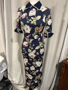 Alice And Olivia By Stacey Bendet Floral Dress NWT Msrp $350 - Picture 1 of 11