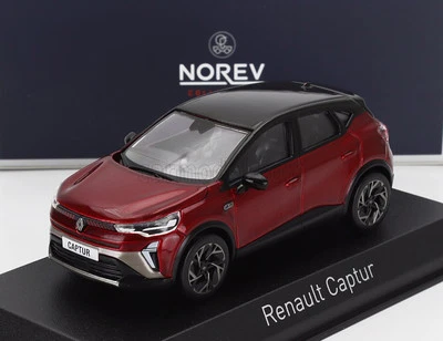 MODELLINO AUTO STATICO NOREV RENAULT CAPTUR ESPRIT ALPINE 2024 ROSSO SCALA 1/43 - Immagine 1 di 4