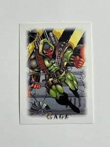 1995 Skybox Youngblood Gage Sticker Trading Card Image Comic Chase - Picture 1 of 2