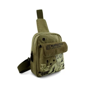 Uzumaki Ninja Canvas Sling Bag Chest Bag Small Backpack Shoulder Bag Anime Gift - Picture 1 of 4