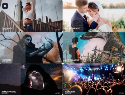 500 + Cinepack - LUT Color Correction Presets - Image 1 of 4