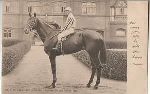 TUCK POSTAL JW LARNACH'S Derby Winner Series 1898 'JEDDAH' c1902 1/6 en conjunto - Imagen 1 de 2