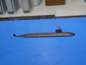 U-Boot Seawolf (USA) in 1:1250 Hersteller Argos AS 49 - Foto 1 di 2
