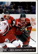 2011-12 Panini Stickers Wild Hockey Card #342 Mikko Koivu H