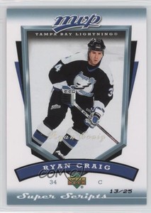 2006-07 Upper Deck MVP Super Script /25 Ryan Craig #266