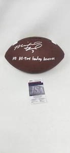 Michael Floyd Notre Dame Signed Autographed NCAA Wilson Football Inscribed - Picture 1 of 3
