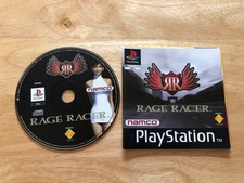 Rage Racer. PS1 PAL. Game disc + instruction manual. No case