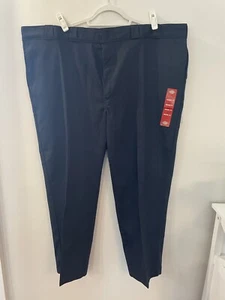 NWT Genuine Dickies 874 Work Pant Navy Blue Sz 50x30 Flex Fabic Wrinkle Resistan - Picture 1 of 7