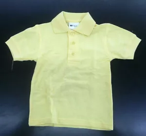 Camicie divise ragazzo giallo tulano manica corta taglie YXXS (3/4) - YXL (18/20) - Foto 1 di 4