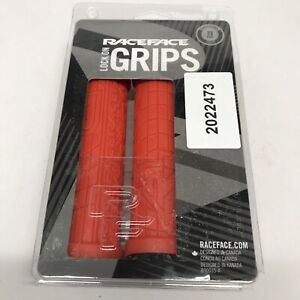 RaceFace Grippler Bicycle Grips - Red, Lock-On, 33mm 