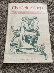 THE CELTIC HARP MUSIC BOOK OLD AIRS & DANCE TUNES PIANO/KEYBOARD RARE - Picture 1 of 1