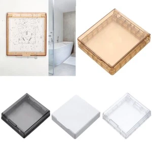Wall-mounted Switch Protective Cover Plastic Electric Plug Cover Bathroom - Picture 1 of 17