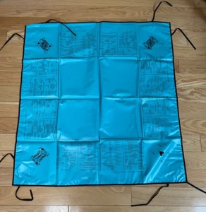 Vinyl Bridge Table Cover, Modern Living 1955, 34 x 32 - Picture 1 of 2