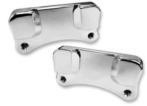 Drag Specialties - XF-2-1410-0097 - Fender-To-Fork Adapter, Chrome -Open Package - Foto 1 di 1