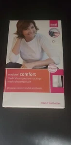 Mediven comfort Natural 20-30 Sz II Thigh Beaded Band Pet Open Toe 19002 - Picture 1 of 7