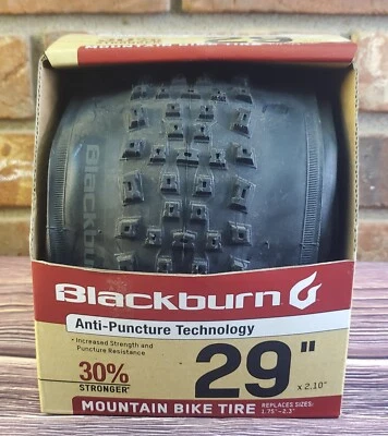 Blackburn 29" Mountain Bike Tire Heavy Duty Off Road Anti-Puncture Technology - Image 1 of 4