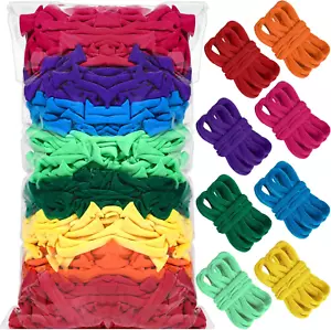 600 Pcs Loom Loops Potholder Muti-Colored Weaving Loom Loops Potholder Loops DIY - Picture 1 of 1