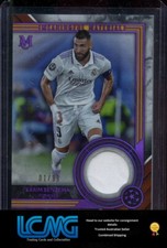 2022-23 Topps Museum Collection UEFA UCC Meaningful Material 1/99 Karim Benzema
