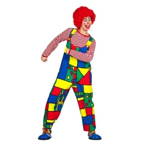 Latzhose Mondriaan Clown Clownhose Zirkus Karneval - Bild 1 von 1