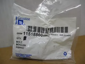 Genuine GM OEM 11518860 Exhaust Manifold Bolt - Picture 1 of 3