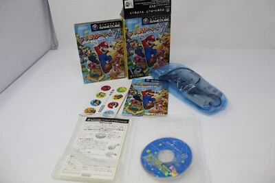 Nintendo GameCube Mario Party 7 Party Game & Microphone Set with Box REGION LOCK - Image 1 of 3