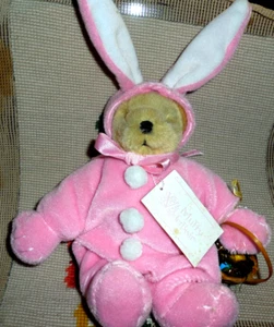 1989  Muffy Vanderbear Pink Easter Bunny  w/basket Retired - Picture 1 of 6
