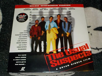 The Usual Suspects NEW SEALED Widescreen Laserdisc LD Kevin Spacey Free Ship $50 Foto 1 de 2