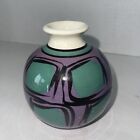 Vintage Martha Cook Ceramic Vase Signed Atlanta Georgia Flower Bud 3.5” Tall
