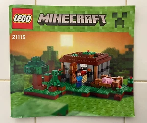 Lego Minecraft 21115 The First Night Instruction Manual Only - Picture 1 of 3